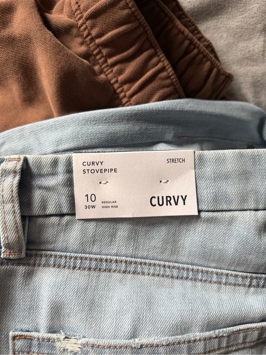American Eagle Outfitters Denim - American Eagle Outfitters Curvy Stovepipe Jeans - Light Blue